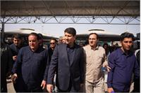 حضور وزیر ارتباطات و فناوری اطلاعات در پایانه مرزی مهران