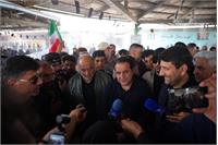 حضور وزیر ارتباطات و فناوری اطلاعات در پایانه مرزی مهران