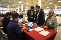 میز خدمت وزارت ارتباطات و فناوری اطلاعات همزمان با هفته دولت در مصلی تهران