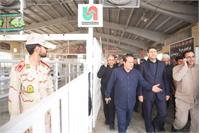 حضور وزیر ارتباطات و فناوری اطلاعات در پایانه مرزی مهران