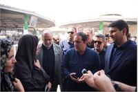 حضور وزیر ارتباطات و فناوری اطلاعات در پایانه مرزی مهران