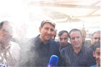 حضور وزیر ارتباطات و فناوری اطلاعات در پایانه مرزی مهران