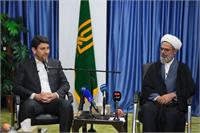 دیدار وزیر ارتباطات با نماینده ولی فقیه در خراسان شمالی